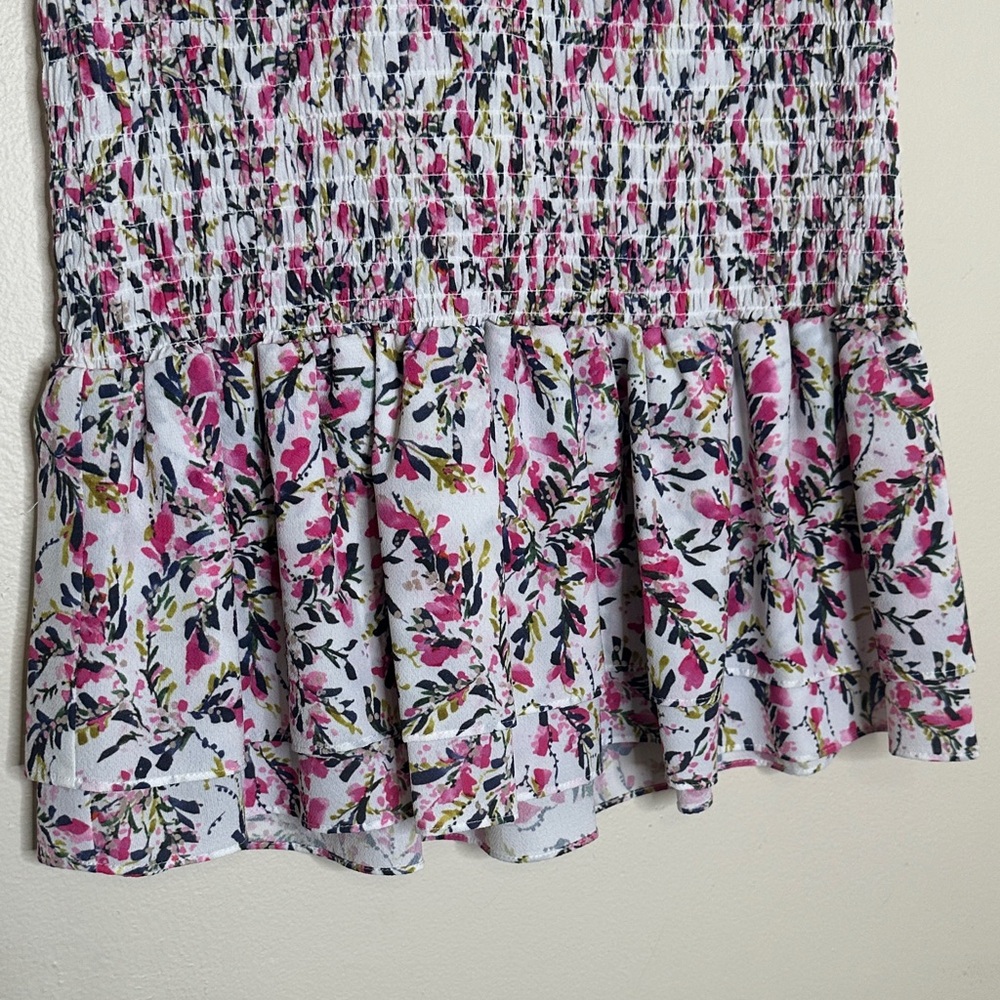 French Connection Floral Ruffle Mini Dress - Picture 6 of 6